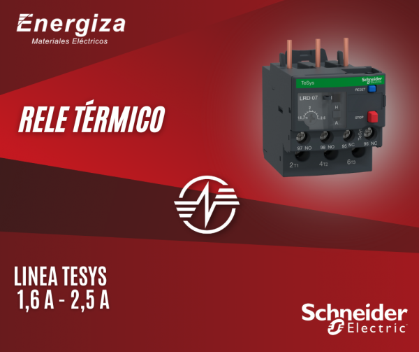 Rele térmico regulación 1,6 a 2,5